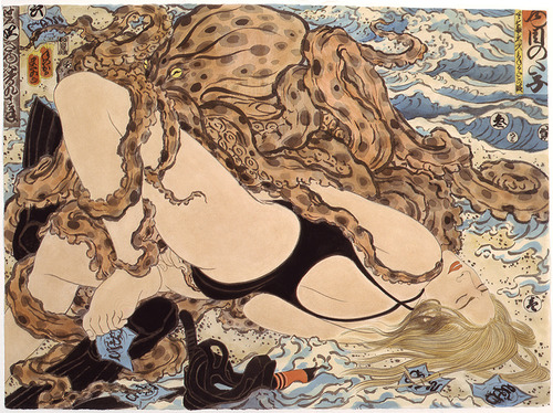 Masami Teraoka Sarah and Writhing Octopus.jpg