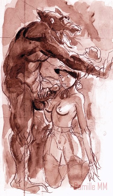 Dessin le loup et le petit chaperon rouge.jpg