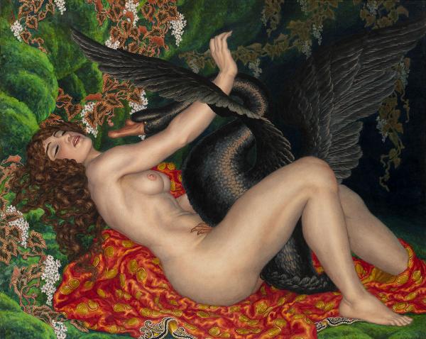 Nicholas Kalmakoff – Leda and the Swan c. 1920.jpg